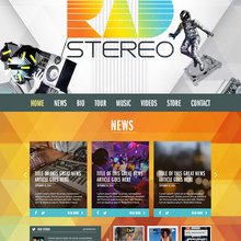 RAD Stereo Home page
